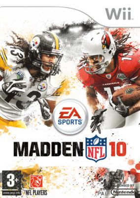Immagine della copertina del gioco Madden NFL 10 per Nintendo Wii