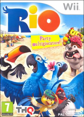 Immagine della copertina del gioco Rio per Nintendo Wii