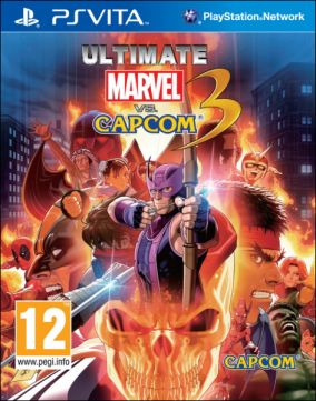 Copertina del gioco Ultimate Marvel vs Capcom 3 per PSVITA