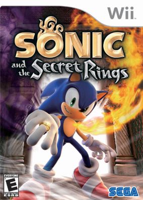Immagine della copertina del gioco Sonic and the Secret Ring per Nintendo Wii