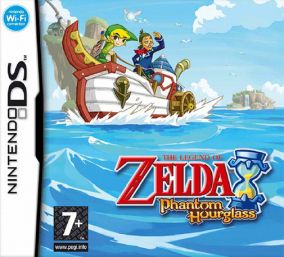Immagine della copertina del gioco The Legend of Zelda: Phantom Hourglass per Nintendo DS