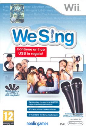 Copertina del gioco We Sing per Nintendo Wii