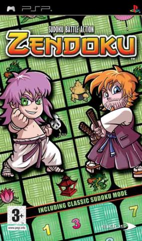 Immagine della copertina del gioco Zendoku per PlayStation PSP