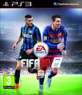 Copertina del gioco FIFA 16 per PlayStation 3