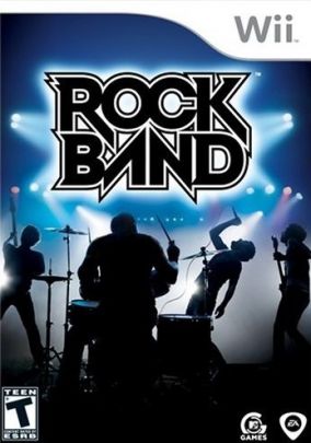 Immagine della copertina del gioco Rock Band per Nintendo Wii