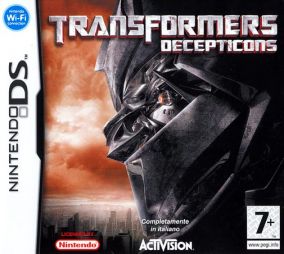 Immagine della copertina del gioco Transformers: Decepticons per Nintendo DS