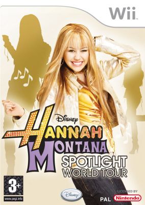 Immagine della copertina del gioco Hannah Montana: Il Tour Mondiale per Nintendo Wii
