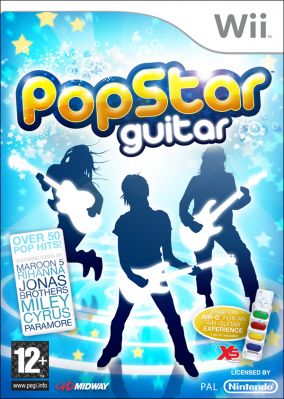 Copertina del gioco PopStar Guitar per Nintendo Wii