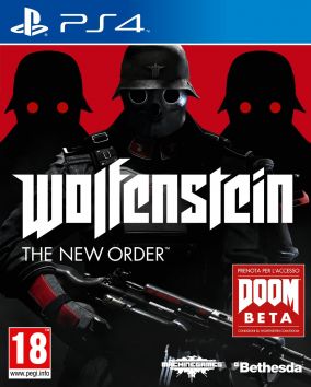 Immagine della copertina del gioco Wolfenstein: The New Order per PlayStation 4