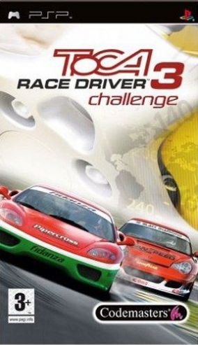 Immagine della copertina del gioco TOCA Race Driver 3 Challenge per PlayStation PSP