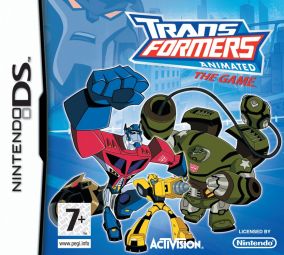 Immagine della copertina del gioco Transformers Animated per Nintendo DS