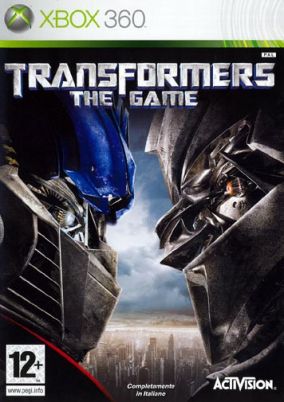 Copertina del gioco Transformers: The Game per Xbox 360