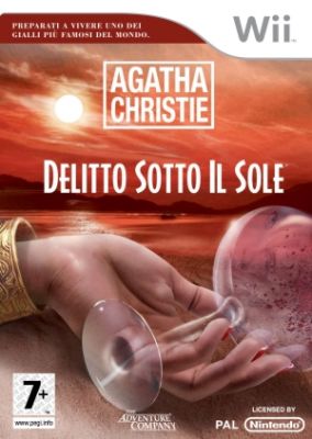 Immagine della copertina del gioco Agatha Christie: Delitto Sotto il Sole per Nintendo Wii