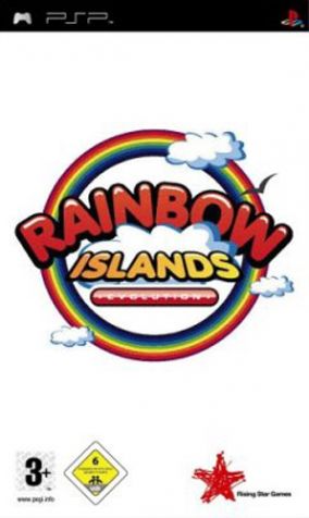 Immagine della copertina del gioco Rainbow Island evolution per PlayStation PSP