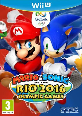 Copertina del gioco Mario & Sonic ai Giochi Olimpici di Rio 2016 per Nintendo Wii U