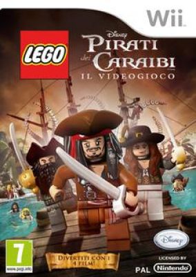 Copertina del gioco LEGO Pirati dei Caraibi per Nintendo Wii