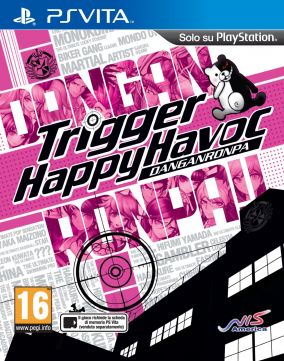 Immagine della copertina del gioco Danganronpa: Trigger Happy Havoc per PSVITA