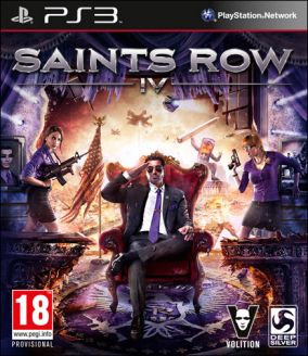 Immagine della copertina del gioco Saints Row IV per PlayStation 3