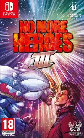 Copertina del gioco No More Heroes 3 per Nintendo Switch