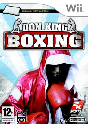 Immagine della copertina del gioco Don King Boxing per Nintendo Wii
