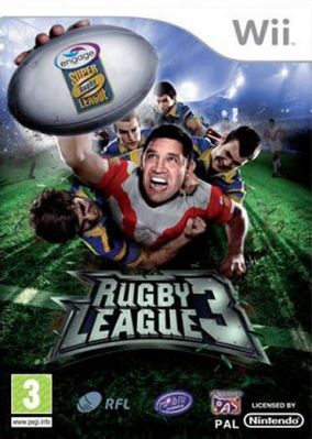 Copertina del gioco Rugby League 3 per Nintendo Wii