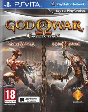 Immagine della copertina del gioco God of War Collection per PSVITA