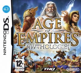 Immagine della copertina del gioco Age of Empires: Mythologies per Nintendo DS