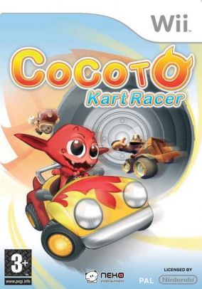 Immagine della copertina del gioco Cocoto Kart Racer per Nintendo Wii