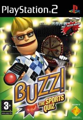 Immagine della copertina del gioco Buzz! The Sport Quiz per PlayStation 2