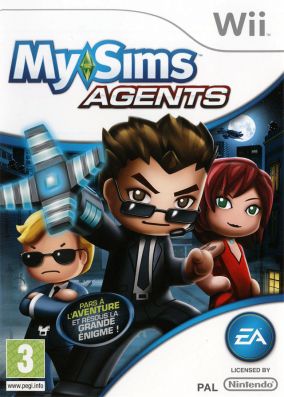 Immagine della copertina del gioco MySims Agents per Nintendo Wii