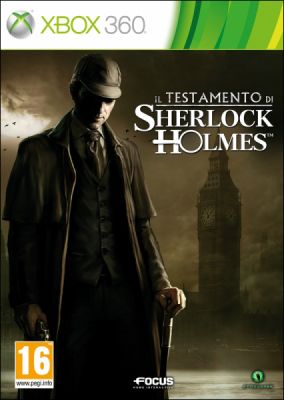 Copertina del gioco Il Testamento di Sherlock Holmes per Xbox 360