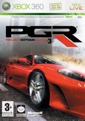 Immagine della copertina del gioco Project Gotham Racing 3 per Xbox 360