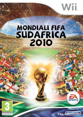 Immagine della copertina del gioco Mondiali FIFA Sudafrica 2010 per Nintendo Wii