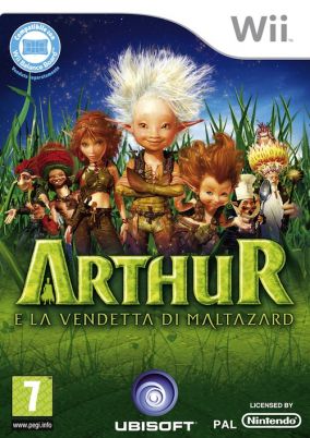 Immagine della copertina del gioco Arthur - La vendetta di Maltazard per Nintendo Wii