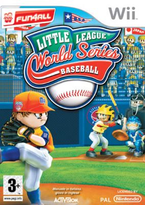 Copertina del gioco Little League World Series Baseball per Nintendo Wii