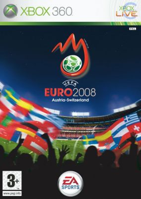 Copertina del gioco UEFA Euro 2008 per Xbox 360