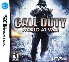 Copertina del gioco Call of Duty: World at War per Nintendo DS