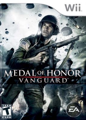 Immagine della copertina del gioco Medal of Honor: Vanguard per Nintendo Wii