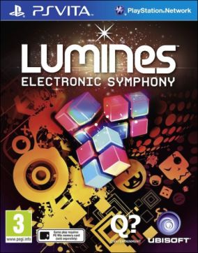 Immagine della copertina del gioco Lumines: Electronic Symphony per PSVITA