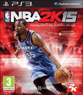 Immagine della copertina del gioco NBA 2K15 per PlayStation 3