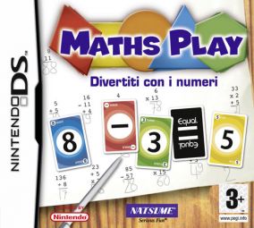 Immagine della copertina del gioco Maths Play: Divertiti con i Numeri per Nintendo DS
