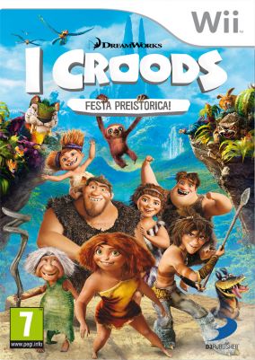 Copertina del gioco I Croods: Festa Preistorica per Nintendo Wii