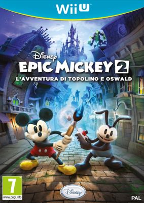Copertina del gioco Epic Mickey 2: L'Avventura di Topolino e Oswald per Nintendo Wii U