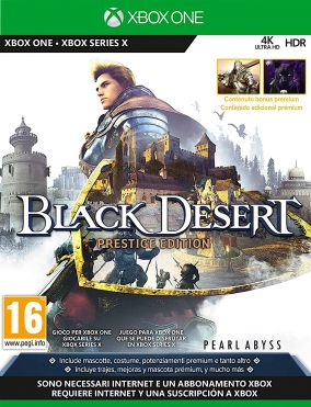 Copertina del gioco Black Desert Prestige Edition per Xbox One