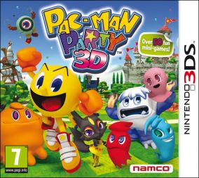 Copertina del gioco Pac-Man Party 3D per Nintendo 3DS