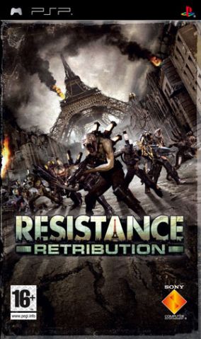 Copertina del gioco Resistance Retribution per PlayStation PSP