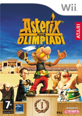 Copertina del gioco Asterix alle Olimpiadi per Nintendo Wii