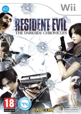 Immagine della copertina del gioco Resident Evil The Darkside Chronicles per Nintendo Wii