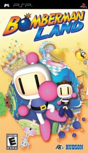 Immagine della copertina del gioco Bomberman Land per PlayStation PSP