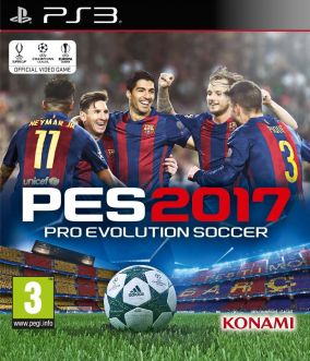 Copertina del gioco Pro Evolution Soccer 2017 per PlayStation 3